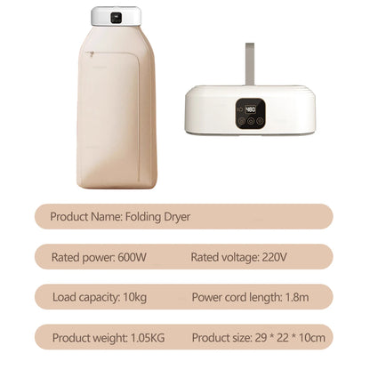 FlexiDry™ Tragbarer Wäschetrockner